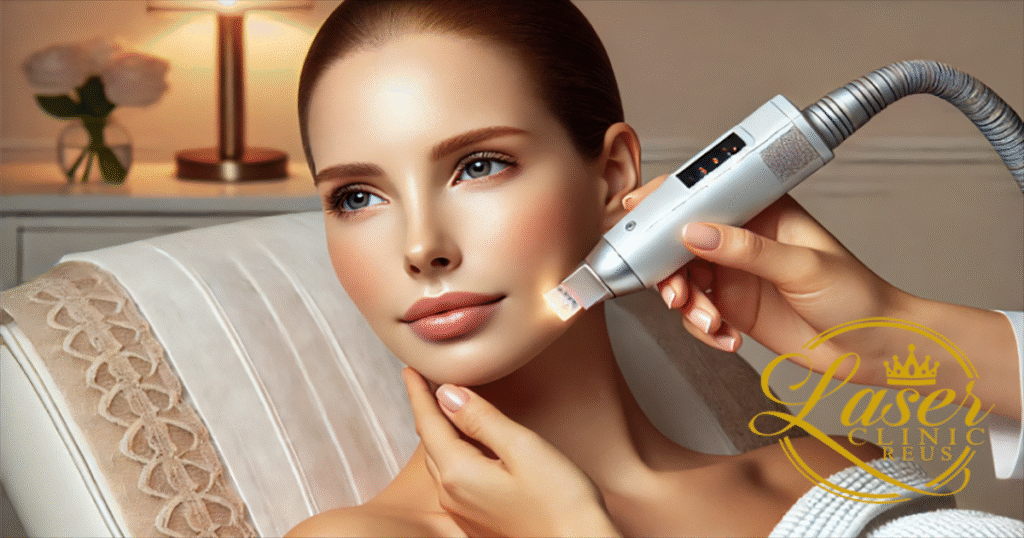 tratamiento manchas láser Reus y arrugas con tecnología láser avanzada en clínica estética